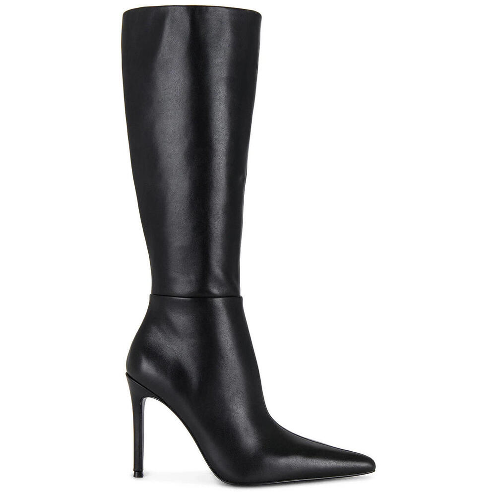 RAYE Elsie leather mid zip Boot black  4" heel size 10 NIB $328msrp